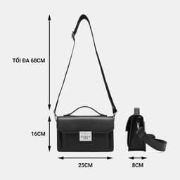 [4-25/9 TẶNG QUÀ TRUNG THU 599K] Túi Clutch Nam LECOS LC9 Da Cao Cấp Phom Cứng Cáp May Tay Tỉ Mỉ 6