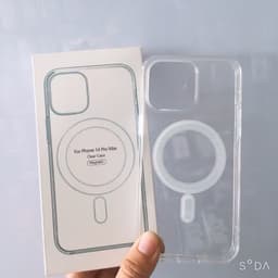 Ốp điện thoại trong suốt hỗ trợ sạc từ tính cho iphone/xsmax/11/12/13/14/15/16/17/pro/plus/promax 8
