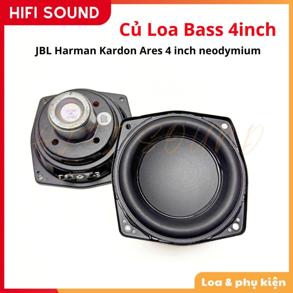 Loa Mid Bass J.B.L  BB2 Boombox 2 Từ Neo 4 inch neodymium loa siêu trầm HIFI công suất cao cấp 95-99%