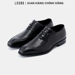 Giày Tây Nam LECOS LG2 Da Thật Đế Cao 3 Cm Mũi Nhọn Sang Trọng 1