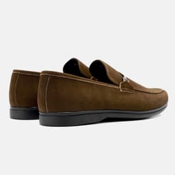 Giày Moccasin Nam LECOS LG20 Giày Lười Moccasin Nam Da Thật Chỉ Viền Đế Chống Trượt 6