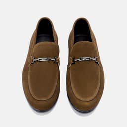 Giày Moccasin Nam LECOS LG20 Giày Lười Moccasin Nam Da Thật Chỉ Viền Đế Chống Trượt 4