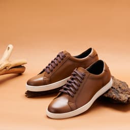 Giày Sneaker Nam LECOS LG23 Da Thật May Viền Bền Đẹp Đế Ma Sát 6