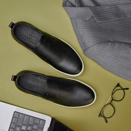 [4-25/9 TẶNG QUÀ TRUNG THU 599K] Giày Lười Nam LECOS LG24 Giày Lười Slip On Nam Da Bò Thật Đế Cao 25 Cm Phối Quần Tây 7