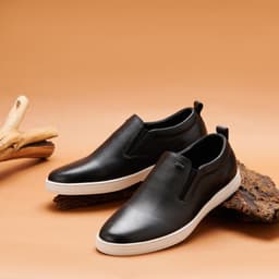 [4-25/9 TẶNG QUÀ TRUNG THU 599K] Giày Lười Nam LECOS LG24 Giày Lười Slip On Nam Da Bò Thật Đế Cao 25 Cm Phối Quần Tây 8
