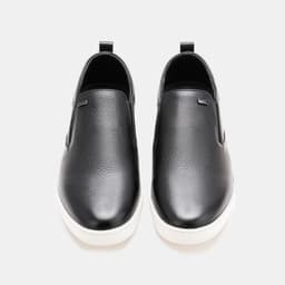[4-25/9 TẶNG QUÀ TRUNG THU 599K] Giày Lười Nam LECOS LG24 Giày Lười Slip On Nam Da Bò Thật Đế Cao 25 Cm Phối Quần Tây 4