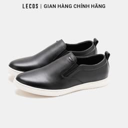 [4-25/9 TẶNG QUÀ TRUNG THU 599K] Giày Lười Nam LECOS LG24 Giày Lười Slip On Nam Da Bò Thật Đế Cao 25 Cm Phối Quần Tây 2