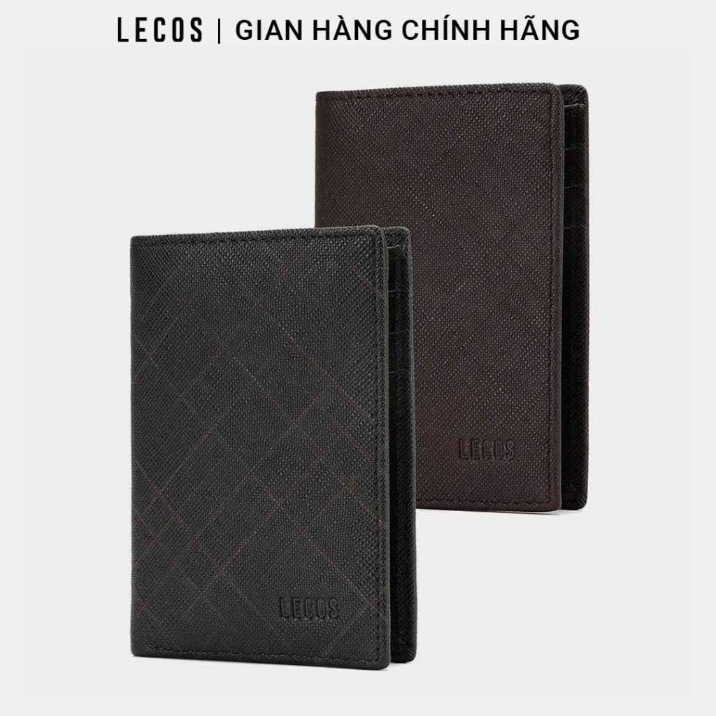Ví Da Nam LECOS LV10 Mini Da Thật Thiết Kế Tối Giản Sang Trọng