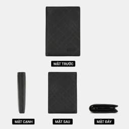 Ví Da Nam LECOS LV10 Mini Da Thật Thiết Kế Tối Giản Sang Trọng 5