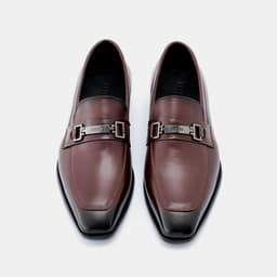 Giày Tây Nam LECOS LG3 Da Thật Đế Cao 3 Cm Mũi Nhọn Sang Trọng 2