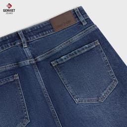 [ẨN] Quần Jeans Nữ Dáng Đứng GENVIET JEANS Thiết Kế Hiện Đại, Cạp Cao, Chất Liệu Co Giãn W241.G. 8778 4