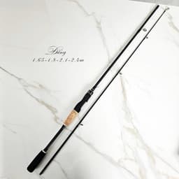 Cần câu lure giá rẻ cần câu máy, cần câu cá Hắc Mã CM59 2