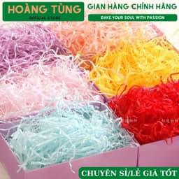 Giấy Rơm, Giấy Rối, Giấy Trang Trí Hộp Quà, Giấy Vụn Lót Hộp Quà Tặng 1