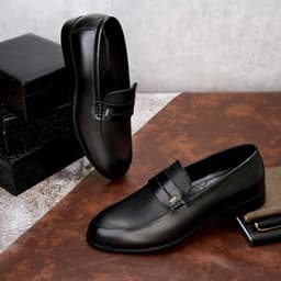 Giày Tây Nam LECOS LG9 Da Bò Thật May Thủ Công Phối Vest Lịch Lãm 6