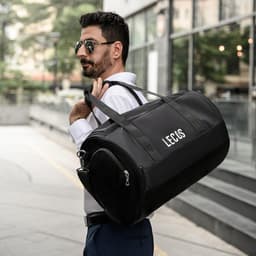 [4-25/9 TẶNG QUÀ TRUNG THU 599K] Túi Đeo Chéo Nam LECOS LTH15 Vải Oxford Chống Nước Quai Dù Êm Ái Năng Động 3