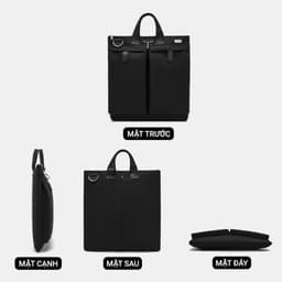 Túi Bao Tử Nam LECOS LTH14 Vải Oxford Chống Nước Khóa Kéo Mượt Mà Chống Bụi 5