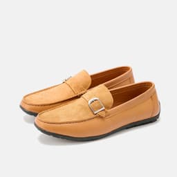 Giày Moccasin Nam LECOS LG25 Giày Lười Moccasin Nam Da Thật Chỉ Viền Đế Chống Trượt 7