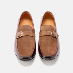 Giày Moccasin Nam LECOS LG25 Giày Lười Moccasin Nam Da Thật Chỉ Viền Đế Chống Trượt 4