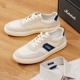 [4-25/9 TẶNG QUÀ TRUNG THU 599K] Giày Sneaker Nam LECOS LG33 Da Bò Thật Phong Cách Streetwear Năng Động 4