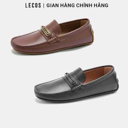 Giày Lười Nam LECOS LG46 Da Bò Thật Phom Ôm Gọn Lịch Sự đi Làm 1