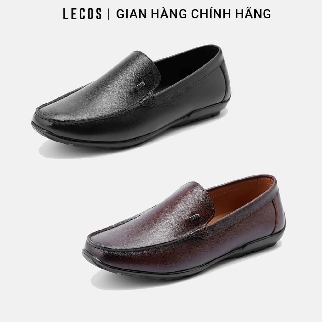 Giày Lười Nam LECOS LG26 Da Thật Phong Cách Quý Ông Thanh Lịch