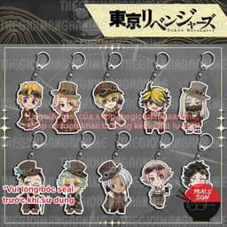 Mua 1 tặng 1 (MECHANIC) Móc khóa TOKYO REVENGERS in hình anime chibi mica trong acrylic dễ thương 1