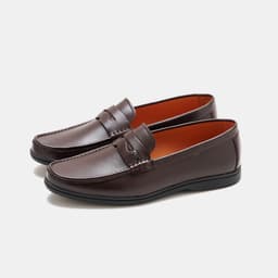 Giày Moccasin Nam LECOS LG21 Da Bò Thật Lót Thoáng Khí Khử Mùi Tốt 7