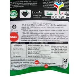 Phân Bón Humi[K] Bio nhập Mỹ Kích Rễ, Bio Đâm Rễ Mạnh, Đẩy Đọt Nhanh, Phục Hồi Cây Trồng 1kg 3