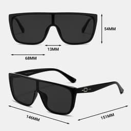 Kính Mát Nam LECOS LK49 Kiểu Dáng Lịch Lãm Gọng Tr90 Siêu Nhẹ Chống Chói 4