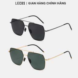 Kính Phi Công Nam LECOS LK60 Gọng Thép Không Gỉ Lái Xe Dạo Phố 1