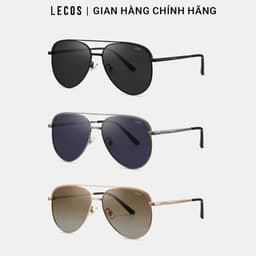 Kính Phi Công Nam LECOS LK58 Gọng Đồng Bền Chắc Du Lịch đi Biển 1