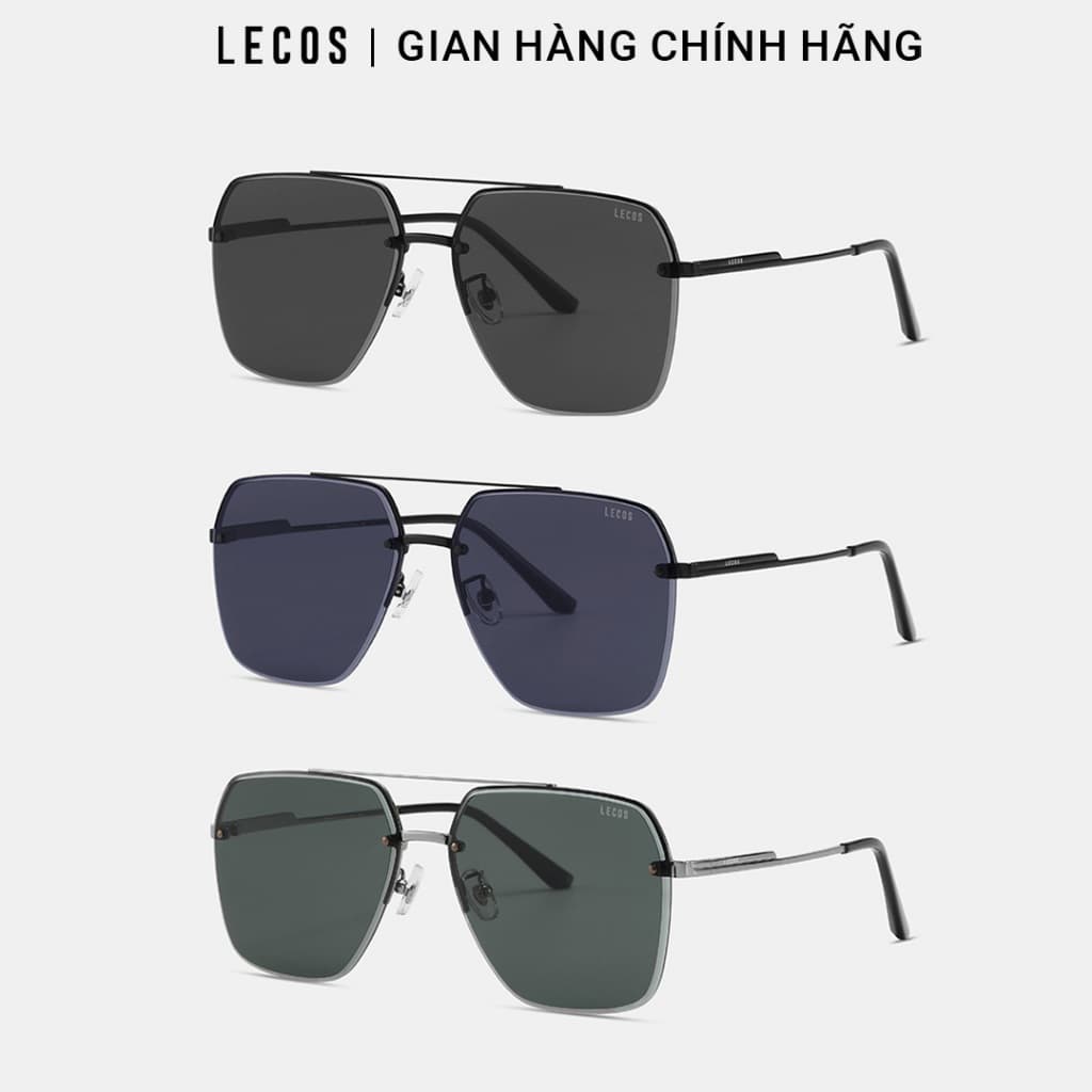 Kính Phi Công Nam LECOS LK18 Tròng Sắc Nét Dịu Mắt Du Lịch đi Biển