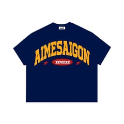 [XX Ver1] Áo Thun Boxy Local Brand Cotton Cổ Tròn Form Rộng Unisex Nam Nữ AIMESAIGON XXVIIIXX Hot Trend Tiffany Unisex 8