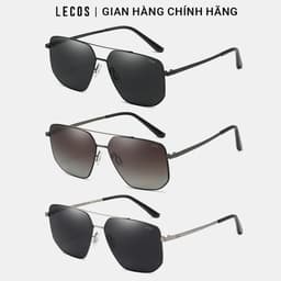 Kính Phi Công Nam LECOS LK53 Gọng Thép Không Gỉ Thời Trang Ngoài Trời 1