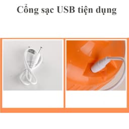 Bóng Đèn LED Tích Điện Công Suất 200W Chống Nước - Đèn LED Có Móc Treo Tiện Lợi (VINALUXURY) 6