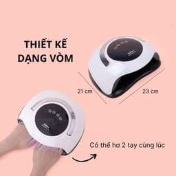Máy hơ sơn gel Sun BQ5T 120W 36 bóng, nhỏ gọn - hàng chính hãng bảo hành 6