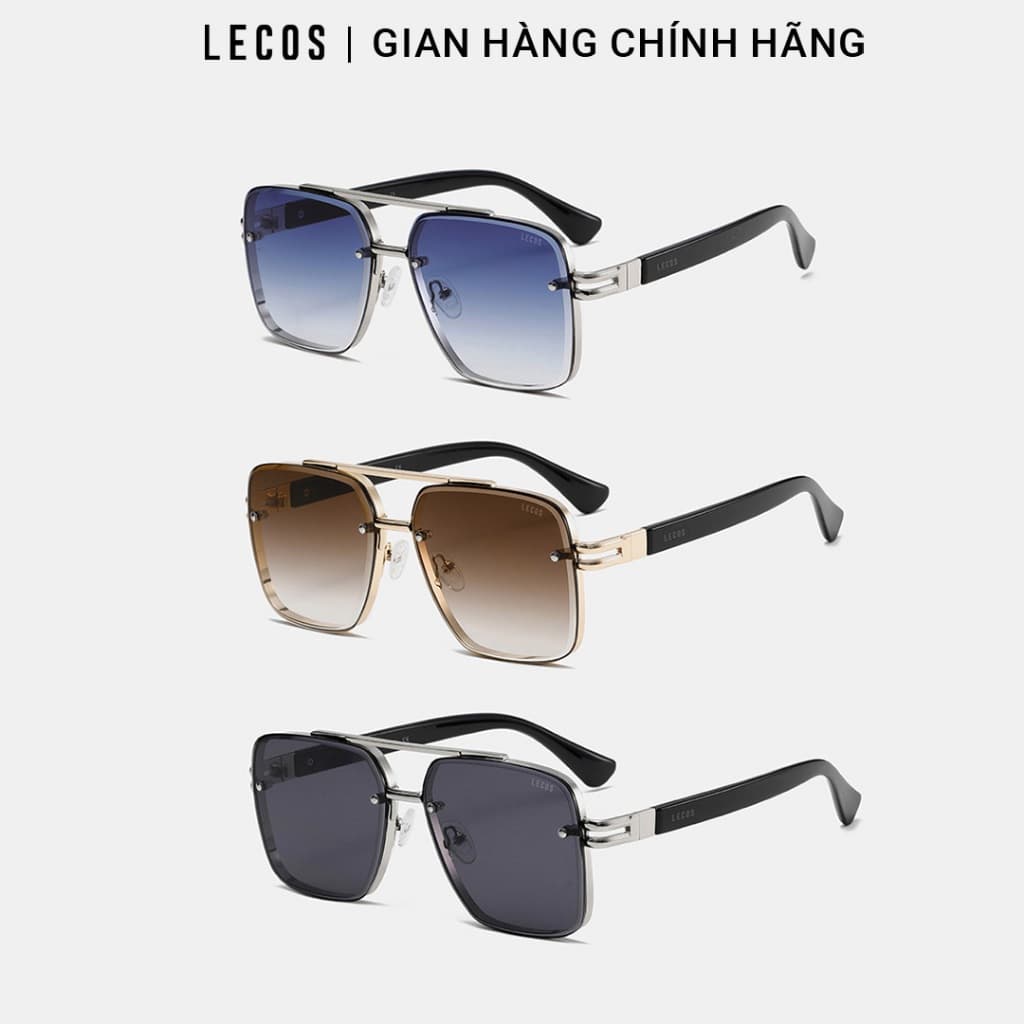 Kính Mắt Tròn Retro LECOS LK10 Chống Tia Uv400 Chống Chói đi Nắng