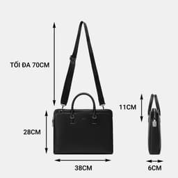 [4-25/9 TẶNG QUÀ TRUNG THU 599K] Túi Xách Nam LECOS LT8 Da Bò Thật Cao Cấp Đeo Ngực Đeo Lưng Thời Thượng 5