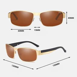 Kính Mắt Tròn Retro LECOS LK12 Gọng Đồng Bền Chắc Thời Trang Ngoài Trời 5
