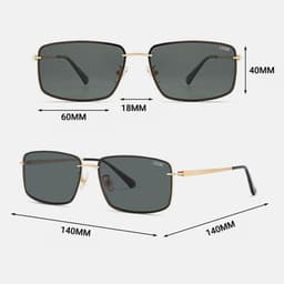 Kính Mắt Tròn Retro LECOS LK13 Gọng Đồng Bền Chắc Chống Chói đi Nắng 5