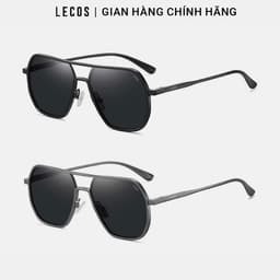 Kính Mắt Tròn Retro LECOS LK16 Gọng Kim Loại Cao Cấp Lái Xe Dạo Phố 1