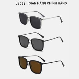 [4-25/9 TẶNG QUÀ TRUNG THU 599K] Kính Mắt Tròn Retro LECOS LK17 Chống Tia Uv400 Chống Chói đi Nắng 2