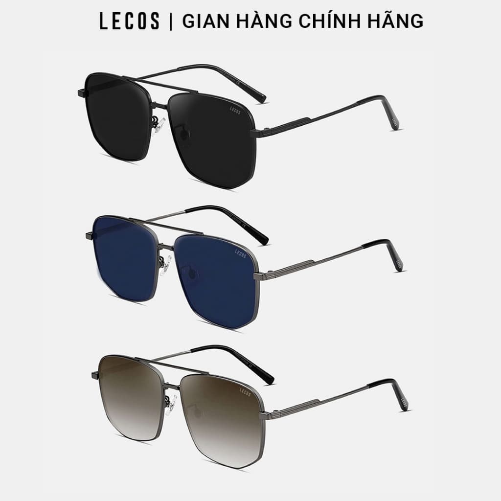 Kính Mắt Tròn Retro LECOS LK19 Gọng Thép Không Gỉ Lái Xe Dạo Phố