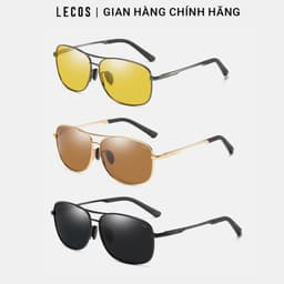 Kính Mắt Tròn Retro LECOS LK21 Gọng Thép Không Gỉ đi Làm Gặp Đối Tác 1