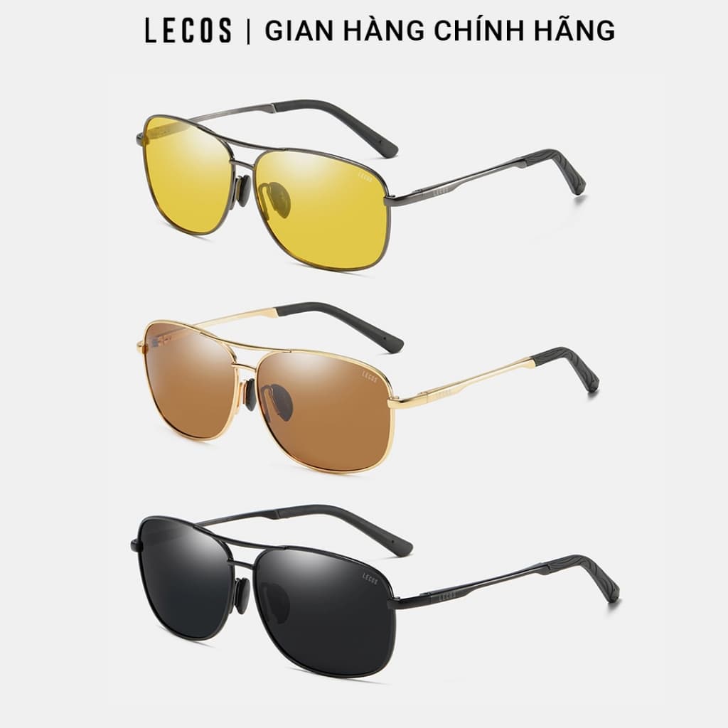 Kính Mắt Tròn Retro LECOS LK21 Gọng Thép Không Gỉ đi Làm Gặp Đối Tác