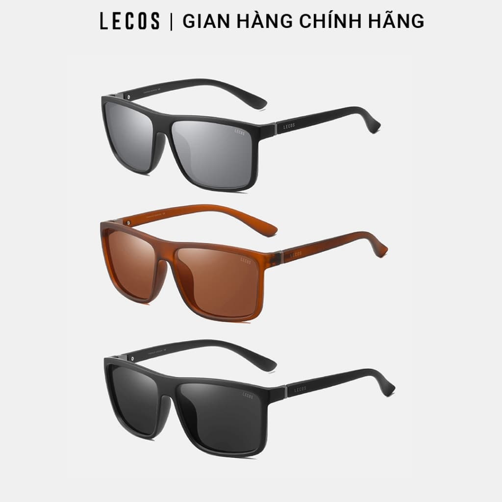 Kính Mắt Tròn Retro LECOS LK24 Gọng Tr90 Siêu Nhẹ Chống Chói đi Nắng