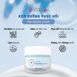 [CTY] Paralapiel M&F Mineral Cream Kem Dưỡng Phục Hồi, Mờ Nám Và Ngăn Ngừa Lão Hoá 50G 5