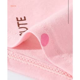 Combo 4 quần chíp đùi cho bé gái họa tiết Khủng Long Nơ dễ thương, quần lót tam giác cotton thoáng mát co giãn Cherikids 7