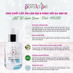 Paralapiel M&F B5 Hydro Serum Tinh Chất Serum Hỗ Trợ Cấp Ẩm Làm Dịu Và Phục Hồi Da Treatment PARALAPIEL 30ml A14 4