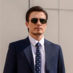 Kính Mát Nam LECOS LK28 Kiểu Dáng Lịch Lãm Gọng Thép Không Gỉ Chống Chói 3